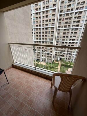 Balcony in 2 BHK Apartment at Sobha Dream Gardens, Thanisandra Main Road – for Rent