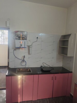 Kitchen in 1 RK Apartment at Adithya Nilaya, Kadubeesanahalli – for Rent