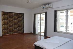 Bedroom in 3.5 BHK Apartment at Marvel Citrine, Kharadi – for Rent