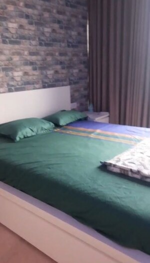 Bedroom in 2 BHK Apartment at Vasant Oscar, Mulund West – for Rent