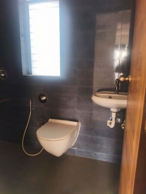Bathroom in 2 BHK Apartment at Vasant Oscar, Mulund West – for Rent