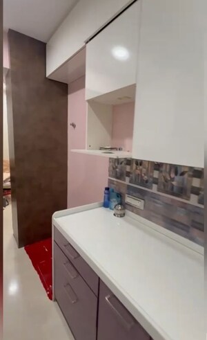 Kitchen in 1 BHK Apartment at Ansal Whispering Meadows, Mulund West – for Rent