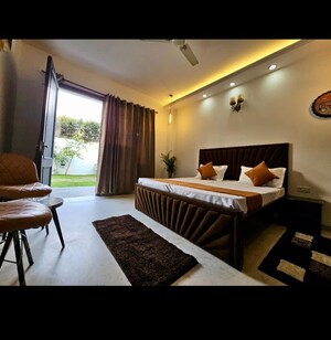 Bedroom in 3 BHK Builder Floor at Sarswati Kunj ii – for Rent
