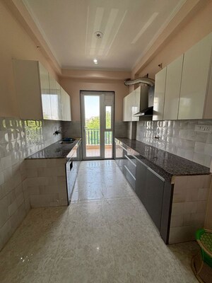 Kitchen in 3 BHK Builder Floor at Sushant Lok Iii – for Rent