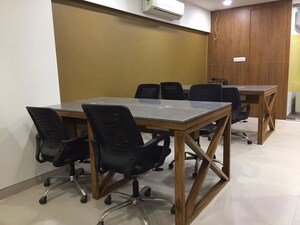 Team Area in  Office Space at Krish One World Capital, Bodakdev – for Rent