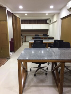 Kitchen in  Office Space at Krish One World Capital, Bodakdev – for Rent