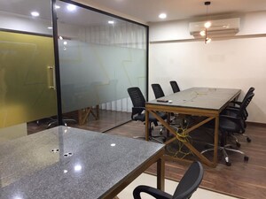 Team Area in  Office Space at Krish One World Capital, Bodakdev – for Rent