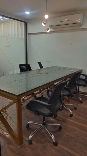 Team Area in  Office Space at Krish One World Capital, Bodakdev – for Rent