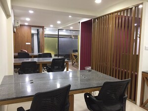 Team Area in  Office Space at Krish One World Capital, Bodakdev – for Rent
