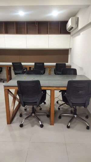 Team Area in  Office Space at Krish One World Capital, Bodakdev – for Rent