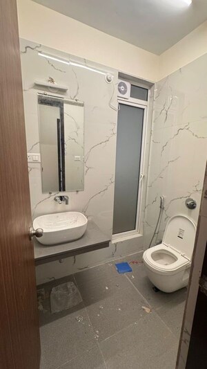 Bathroom in 2 BHK Apartment at Piramal  Vaikunth Cluster 4, Balkum Pada – for Rent