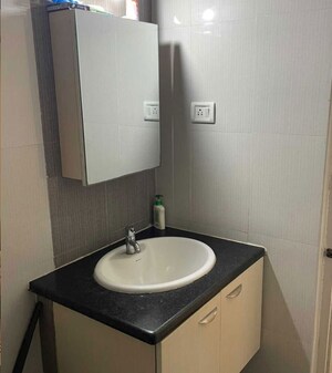 Bathroom in 2 BHK Apartment at Suncity Gloria Apartments, Sarjapur Road – for Rent