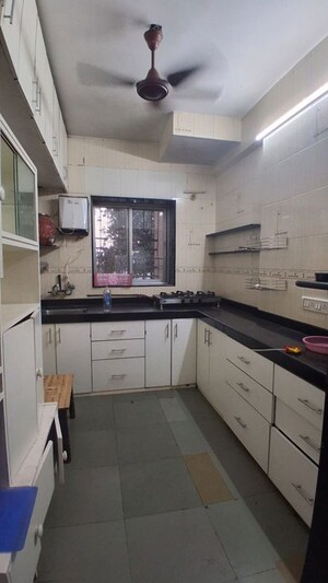 Kitchen in 2 BHK Apartment at Raheja Township, Malad East – for Rent