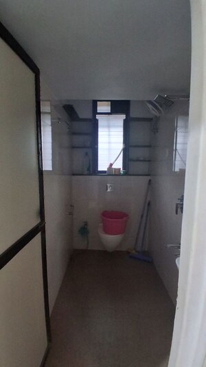 Bathroom in 2 BHK Apartment at Raheja Township, Malad East – for Rent