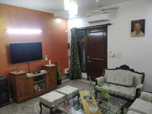 Living Room in 4 BHK Builder Floor at Vasant Vihar – for Rent
