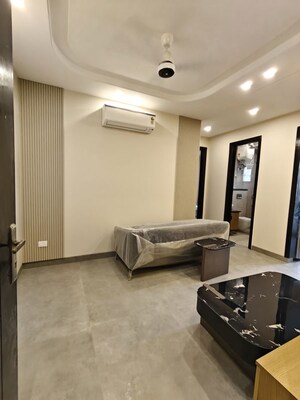 Living Room in 3 BHK Builder Floor at Ansal Sushant Lok I, Sector 43 – for Rent