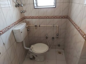 Bathroom in 1 BHK Apartment at Tapovan Apartment Malad East, Malad East – for Rent