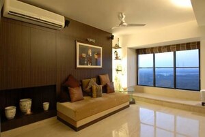 Living Room in 4 BHK Apartment at Samartha Meghdoot Apartment, Andheri West – for Sale
