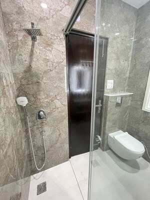 Bathroom in 1 BHK Builder Floor at East Of Kailash – for Rent