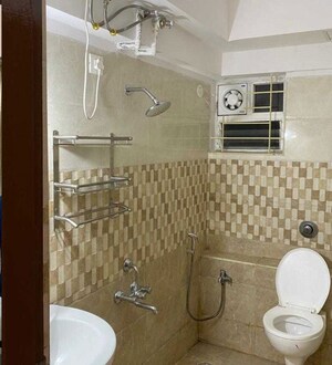Bathroom in 3 BHK Apartment at Estella Maple Square, Kasavanahalli – for Rent