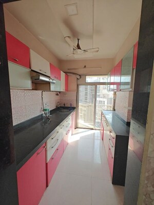 Kitchen in 2 BHK Apartment at Kopar Khairane – for Rent