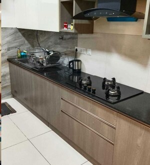 Kitchen in 3 BHK Apartment at DNR Casablanca, Mahadevpura – for Rent