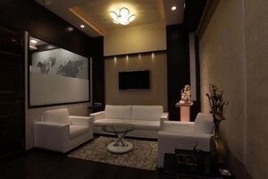 Living Room in  Office Space at Lower Parel West – for Rent