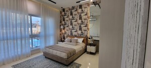 Living Room in 3 BHK Apartment at Prestige Clairemont, Kokapet – for Sale