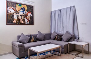 Living Room in 3 BHK Villa at Sanand – for Rent
