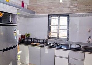 Kitchen in 3 BHK Villa at Sanand – for Rent