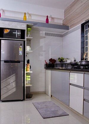Kitchen in 3 BHK Villa at Sanand – for Rent