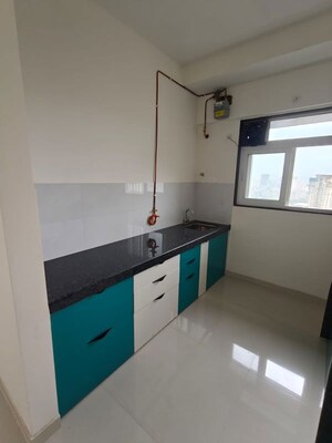 Kitchen in 2 BHK Apartment at Ashar Axis, Majiwada – for Rent