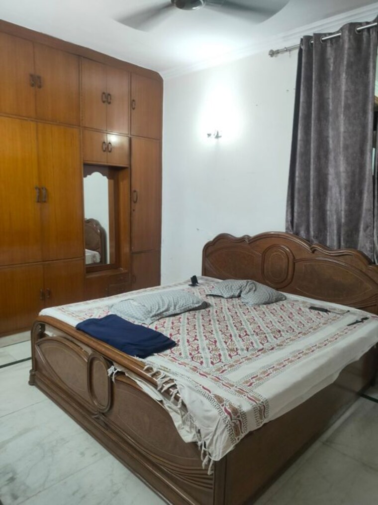 Bedroom, lajpat nagar i 1 Bedroom 900 Sq.Ft. Builder Floor In Lajpat Nagar I Delhi 10388274