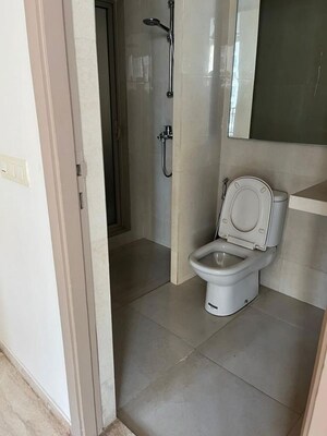 Bathroom in 2 BHK Apartment at Hiranandani Eagleridge Wing A, Thane West – for Rent