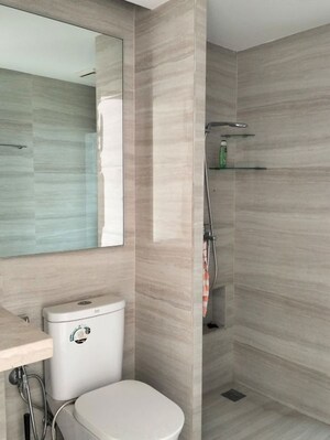 Bathroom in 2 BHK Apartment at Hiranandani Eagleridge Wing A, Thane West – for Rent