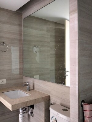 Bathroom in 2 BHK Apartment at Hiranandani Eagleridge Wing A, Thane West – for Rent