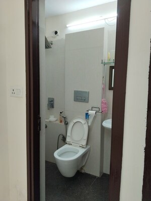 Bathroom in 1 BHK Apartment at Ruparel Elara Mumbai, Kandivali West – for Rent