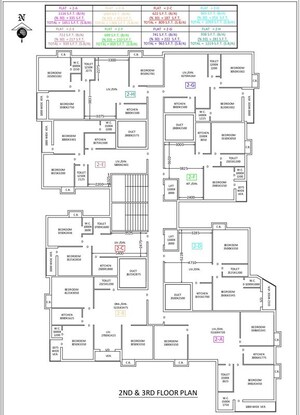 Floor Plan in 2 BHK Apartment at Paschim Barisha – for Sale