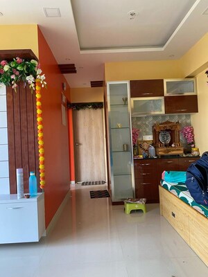 Living Room in 2 BHK Apartment at Lodha Anjur Upper Thane, Anjur – for Rent