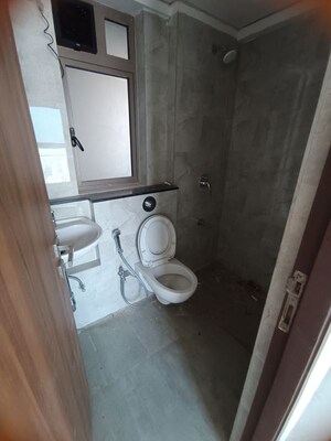Bathroom in 1 BHK Apartment at Sheth Irene, Malad West – for Rent