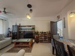 Living Room in 2 BHK Apartment at Lodha Paradise, Majiwada – for Rent