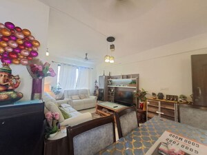 Living Room in 2 BHK Apartment at Lodha Paradise, Majiwada – for Rent