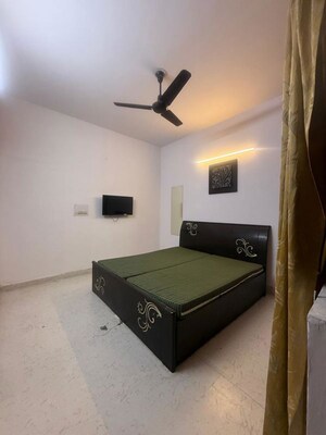 Bedroom in 1 BHK Builder Floor at Kalkaji – for Rent