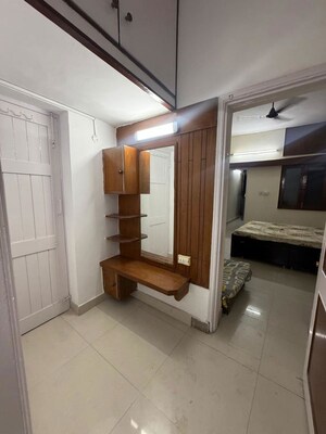Bedroom in 1 BHK Apartment at Greater Kailash – for Rent