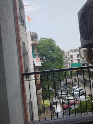 Balcony in 2 BHK Builder Floor at Malviya Nagar – for Rent