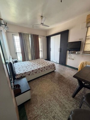 Living Room in 4 BHK Apartment at Hiranandani Estate Evelina, Ghodbunder Road – for Rent