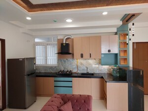 Kitchen in 1.5 BHK Apartment at Paradise At Brigade Cornerstone Utopia, Varthur – for Rent
