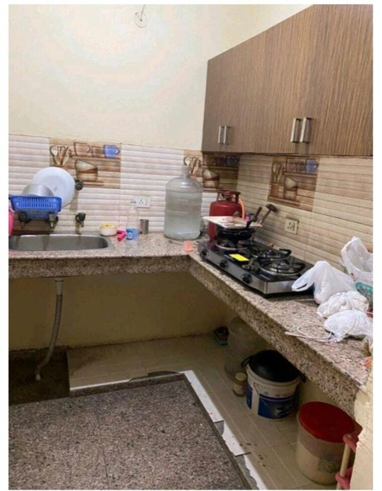 Kitchen, hajipur 1 Bedroom 600 Sq.Ft. Builder Floor In Hajipur Noida 10388470