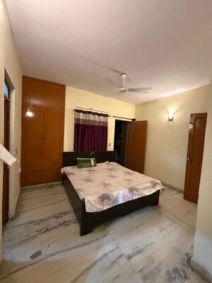 Bedroom in 1 BHK Builder Floor at Kalkaji – for Rent