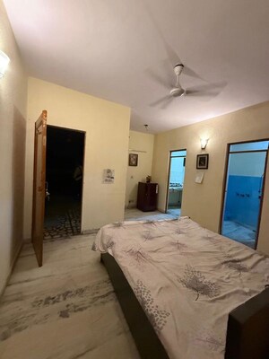 Bedroom in 1 BHK Builder Floor at Kalkaji – for Rent